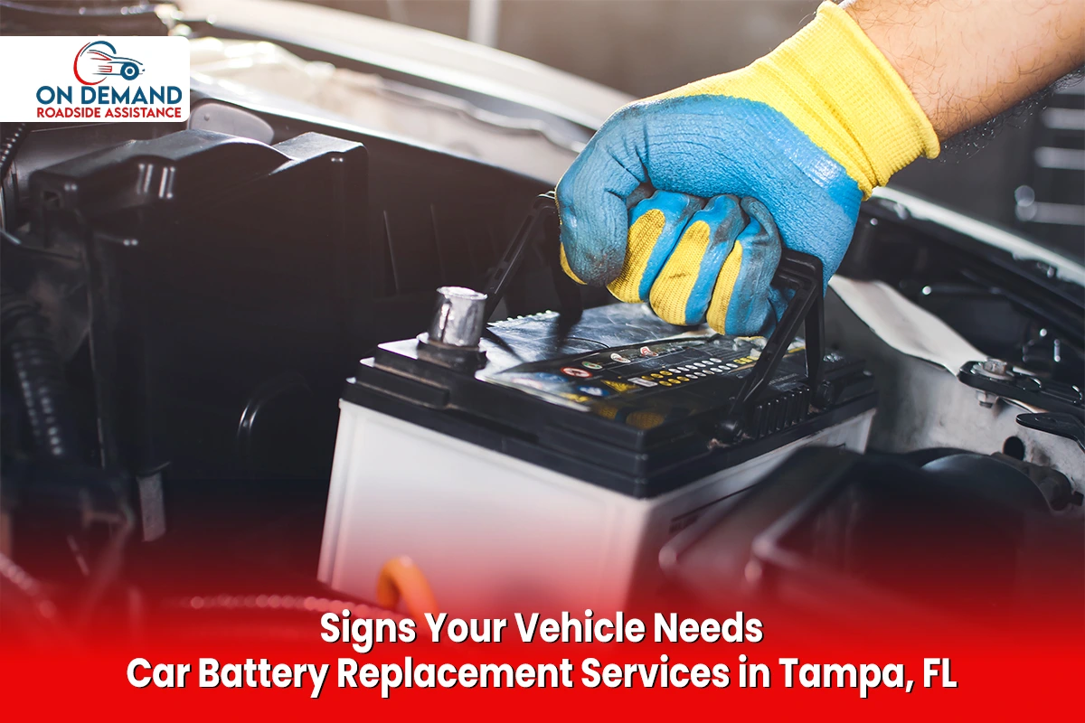 Car Battery Replacement Services in Tampa FL